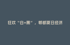 狂欢“白+黑”，郫都夏日经济持续“升温”！
