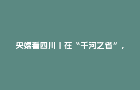 央媒看四川丨在“千河之省”，看长江上游生态保护成效