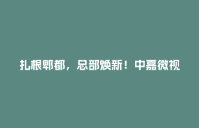 扎根郫都，总部焕新！中嘉微视为显示半导体产业注入新动能