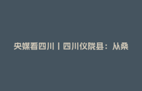 央媒看四川丨四川仪陇县：从桑到衣的产业蝶变