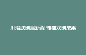川渝联创启新程 郫都双创成果闪耀成渝赛场