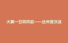 大鹏一日同风起——达州宣汉连续三年入围全国百强县的成功密码