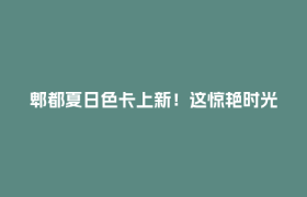 郫都夏日色卡上新！这惊艳时光的色彩，你收藏了吗？