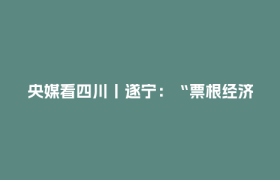 央媒看四川丨遂宁：“票根经济”玩出新花样