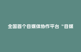 全国首个自媒体协作平台“自媒V发布”在成都正式启动