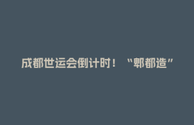 成都世运会倒计时！“郫都造”智慧厕所已“就位” ，功能颜值双在线→