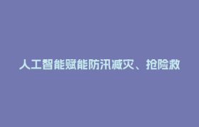 人工智能赋能防汛减灾、抢险救援！成都这一供需对接会发布场景需求清单→
