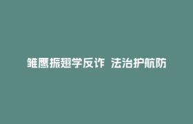 雏鹰振翅学反诈  法治护航防拐骗
