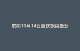 成都10月14日废铁钢类最新报价行情