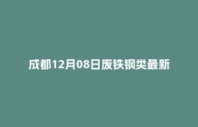 成都12月08日废铁钢类最新报价行情