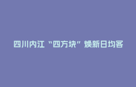 四川内江“四方块”焕新日均客流暴涨30倍 深圳老板连夜选址开店