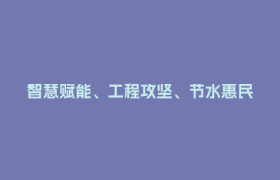 智慧赋能、工程攻坚、节水惠民 四川水网建设持续“加码”
