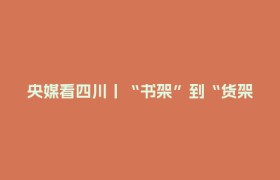 央媒看四川丨“书架”到“货架” “样品”变“产品”