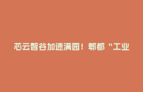 芯云智谷加速满园！郫都“工业上楼”开辟产业扩容新路径