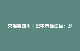 央媒看四川丨巴中市通江县：乡音传党音 榜样树新风