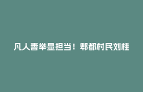 凡人善举显担当！郫都村民刘桂元荣登2026首批 “四川好人榜”