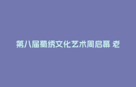 第八届蜀绣文化艺术周启幕 老街焕新激活非遗文旅新活力