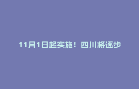 11月1日起实施！四川将逐步实现政策范围内住院分娩“无自付”